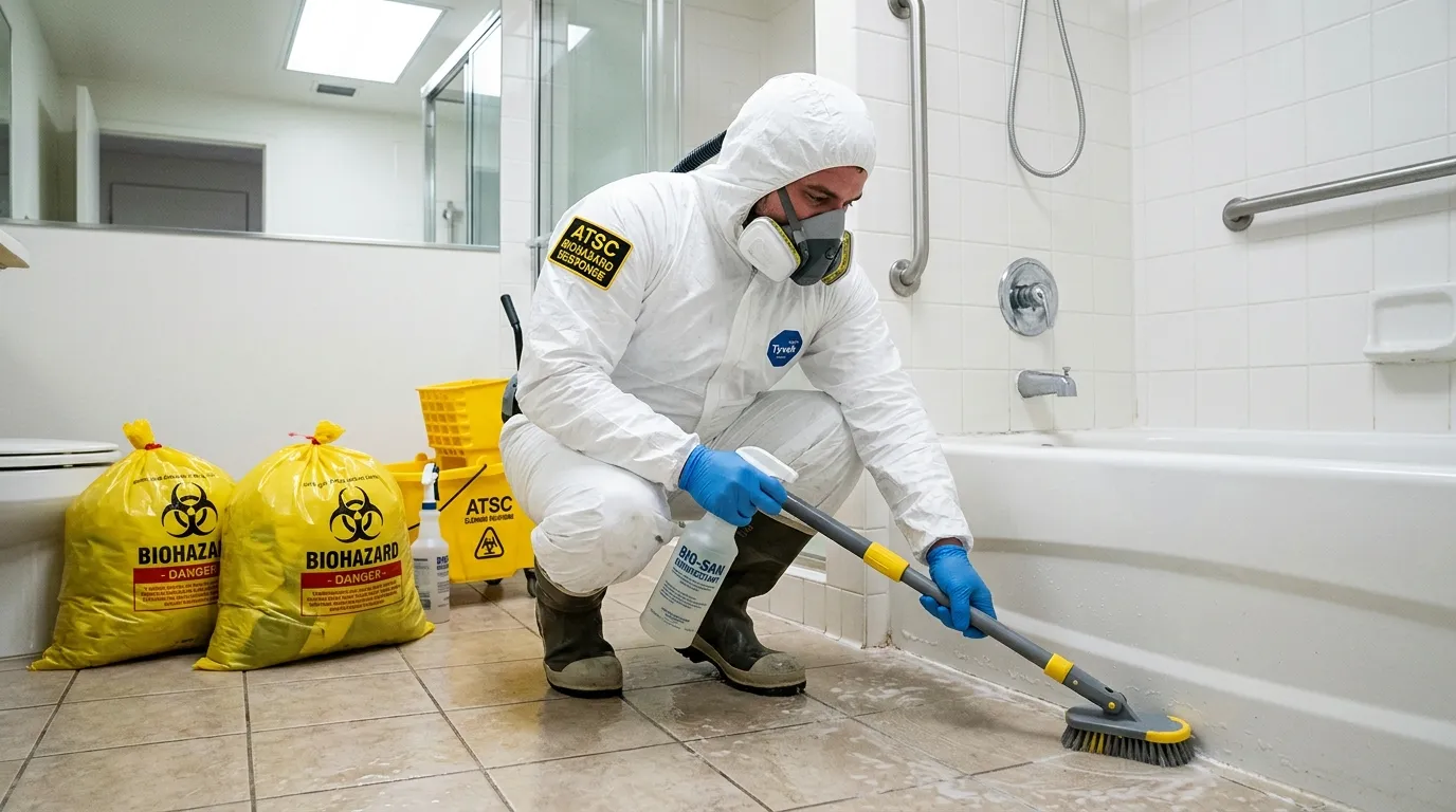 Decontamination equipment deployed for Blood Cleanup in Westphalia